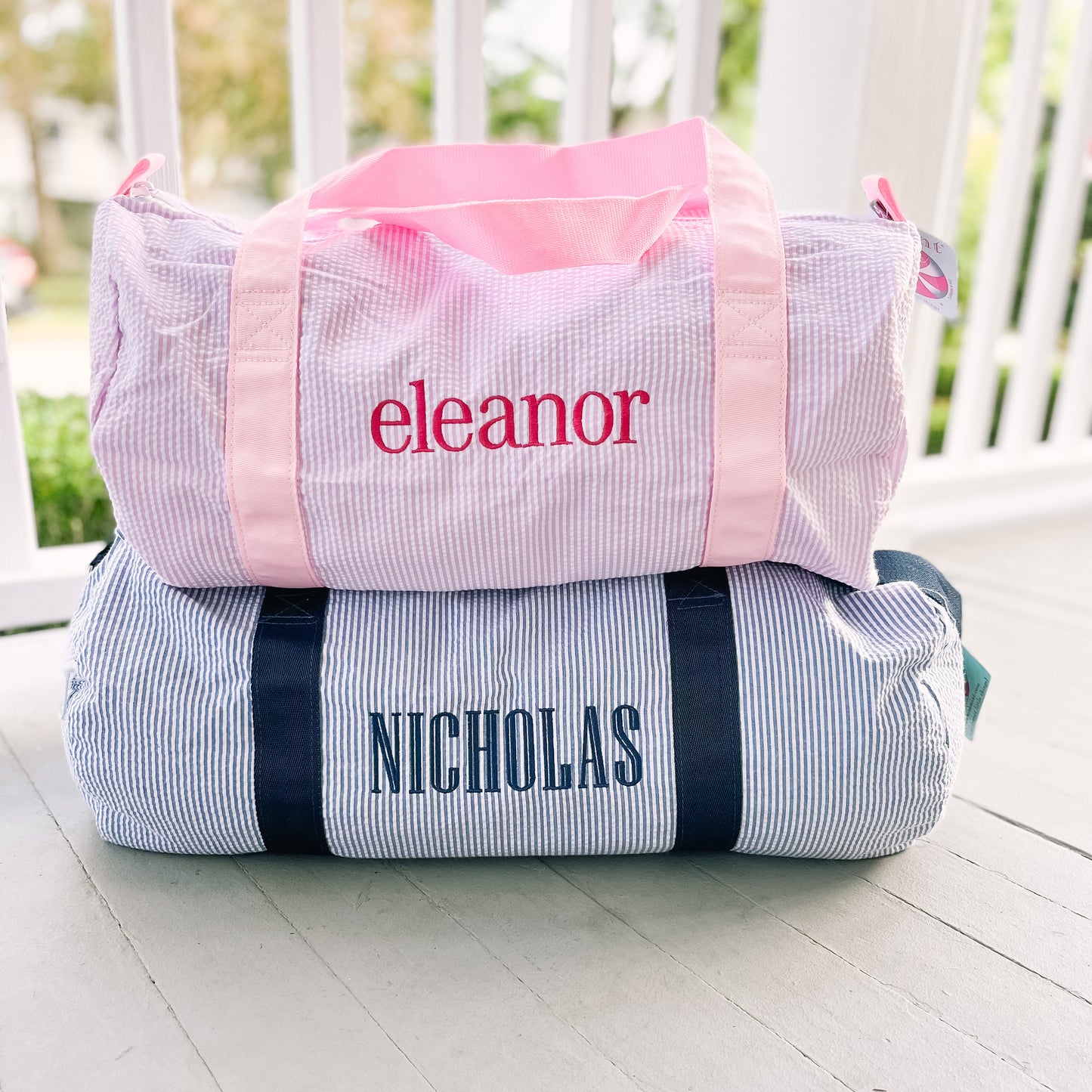 Seersucker Duffle by Mint