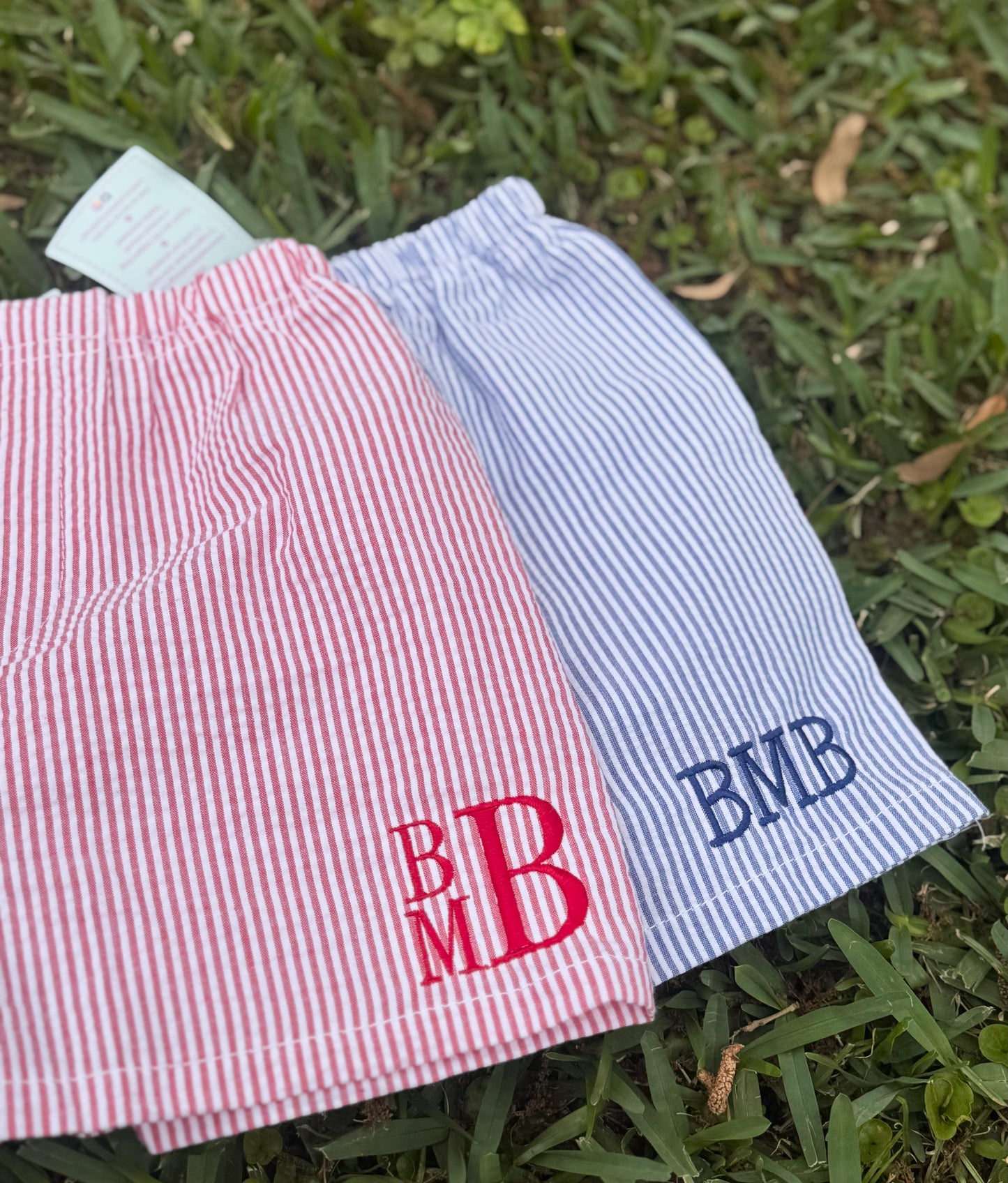 Seersucker Shorts by Mint