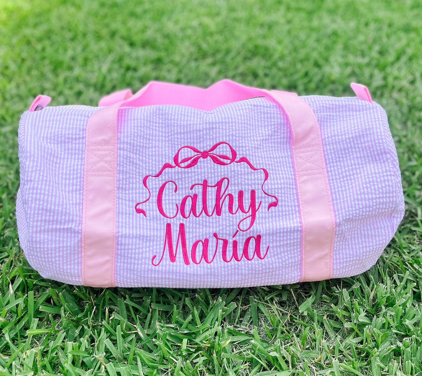 Seersucker Duffle by Mint